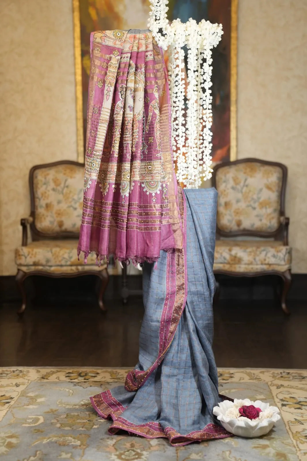 Amethyst Drape Elegance