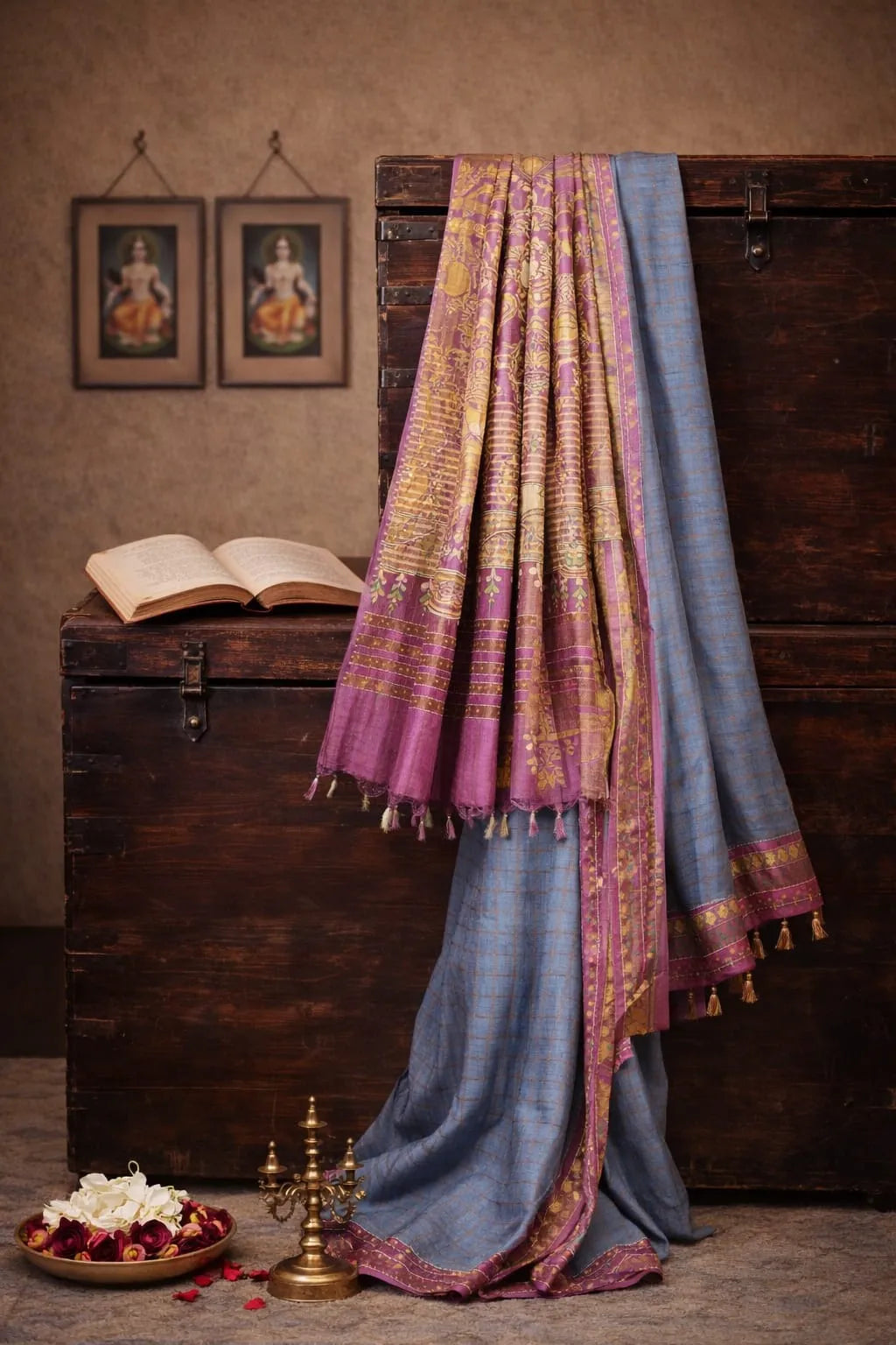 Amethyst Drape Elegance