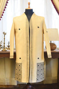 Royal Tussar Mehrab Jacket